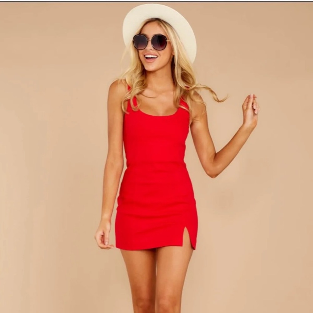Red dress boutique dress size small